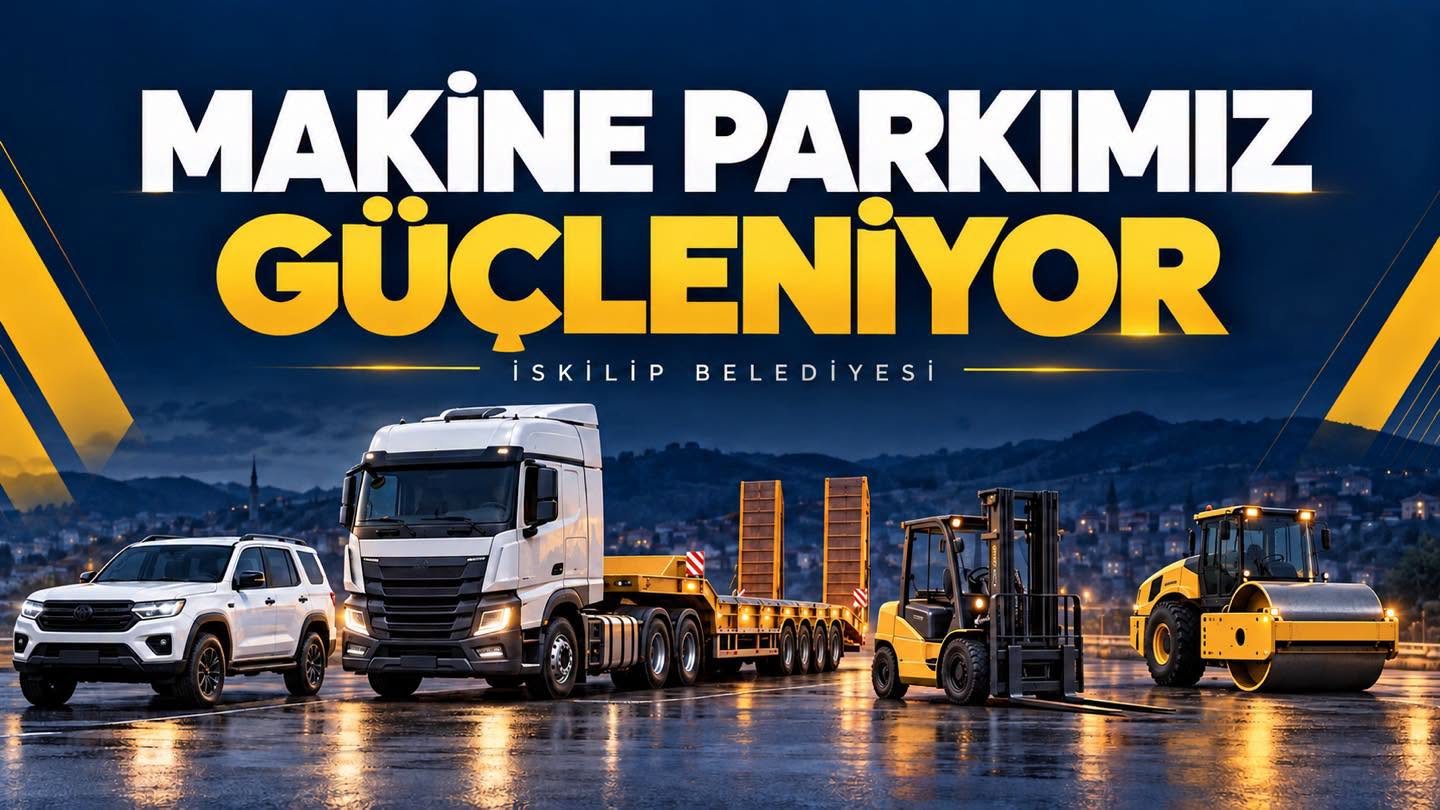MAKİNE PARKIMIZI GÜÇLENDİRİYOR, BELEDİYEMİZE YENİ KAYNAKLAR KAZANDIRIYORUZ